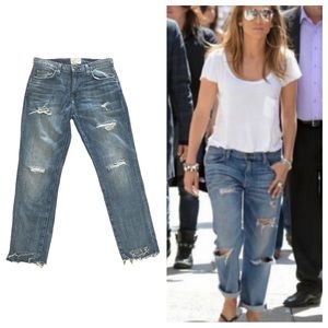 Current Elliott Jeans, The Fling Super Loved Destroy Distressed Jeans, B…
